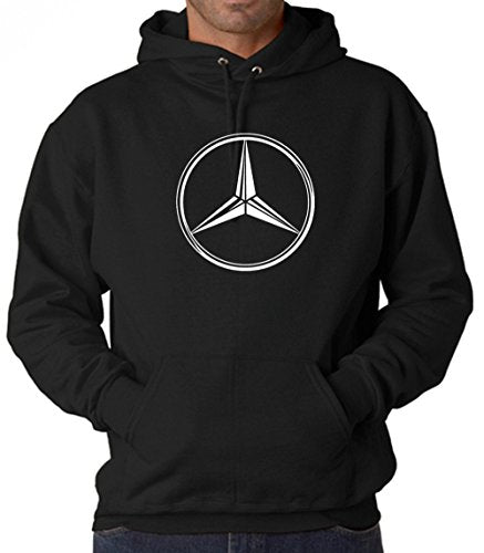 Mercedes-Benz AMG Maybach Emblem Unisex Hoodies Sweatshirts (Mercedes-Benz Emblem, Large)