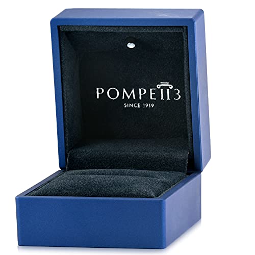 Pompeii3 14k White or Yellow Gold 1/4ct T.W. Diamond Studs Round-Cut Tiny Natural Diamond Earrings Women's