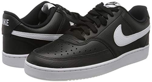Nike Men's Court Vision Low Sneaker, Black/White-Photon Dust, 9 Regular US