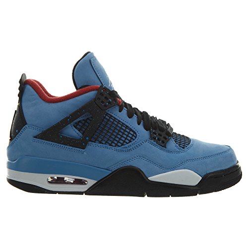 Nike Mens Air Jordan 4 Retro Cactus Jack University Blue/Black Suede Size 9