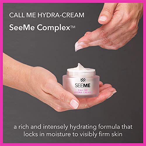 SeeMe Beauty Hydrating Mature Skin Cream Moisturizer for Firmer Skin - Made with Artichoke Leaf Extract, Niacinamide, Turmeric, Dill, No Parabens, No Sulfates, and No Artificial Fragrances,1.7 oz