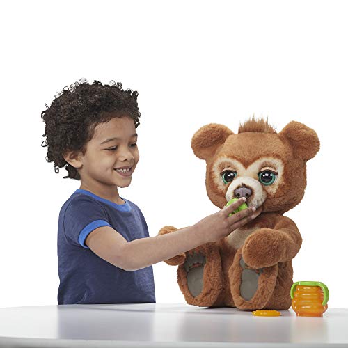 FurReal Cubby, The Curious Bear Interactive Plush Toy, Ages 4 and Up