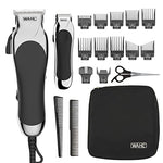 Wahl Clipper Deluxe Chrome Pro, Complete Hair and Beard Clipping and Trimming Kit, Includes Quality Clipper with Guide Combs, Cordless Trimmer, Styling Shears, for a Cut Every Time - Model 79524-5201