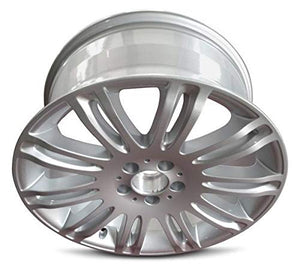 Road Ready Car Wheel For 2007-2009 Mercedes -Benz E-Class 18 Inch 5 Lug Silver Aluminum Rim Fits R18 Tire - Exact OEM Replacement - Full-Size Spare