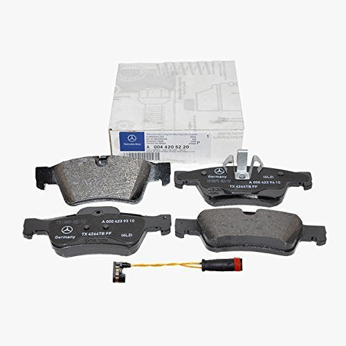 Mercedes Rear Brake Pads Pad Set Genuine OE 0045220 + Sensor 16410 VIN#REQUIRED