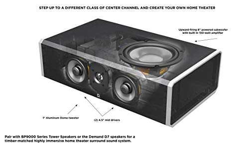 Definitive Technology BP9060 High-performance Bipolar Tower Speakers(2) & CS9060 High-Performance Center Channel Speaker Bundle