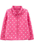 Simple Joys by Carter's Toddler Girls' Full-Zip Fleece Jacket, Pink, 3T