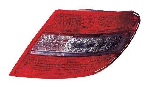 Go-Parts - for 2008 - 2011 Mercedes-Benz C350 Rear Tail Light Lamp Assembly / Lens / Cover - Right (Passenger) Side 204 906 90 02 MB2801128 Replacement 2009 2010