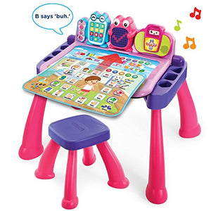 VTech Touch and Learn Activity Desk Deluxe, Pink