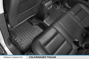 MAXLINER Floor Mats 2 Row Liner Set Black for 2009-2017 Volkswagen Tiguan