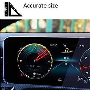 Screen Protector Compatible with 2020 2021 Mercedes Benz GLE GLS 12.3 inch Touch Screen,ZFM Anti Glare Scratch,Shock-resistant, Navigation Protection Accessories Premium Tempered Glass (V167)
