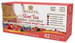 Hyleys Slim Tea 42 Ct Assorted - Weight Loss Herbal Supplement Cleanse and Detox - 42 Tea Bags (1 Pack)