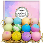 Christmas Gifts for Women Unique Relaxing - Imazing 12Pcs Bath Bombs with Bubble Shower Stress Relief, Funny Personalized Small Gift Ideas Set for Mom Who has Everything Best Friend Her Birthday