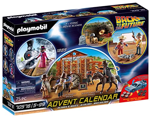 PLAYMOBIL Advent Calendar - Back to the Future Part III