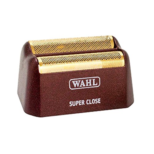 Wahl Replacement Shaving Head & Cutter Blades with Hypo-Allergenic Silver Foil Head with Bump Prevent Technology, Detaches Easily for Cleaning and Sanitation Replacement Shaving Head with Hypo-Allergenic Gold Foil Head with Bump Prevent Technology, Detach