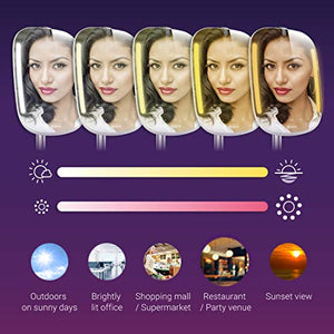 HiMirror Mini 32G:Beauty Mirror, with double memory capacity, Smart Beauty Mirror with Skin Analyzer, Makeup Mirror with LED Lights, Smart Vanity Mirror with 2X3 Magnification, Lighted Cosmetic Mirror