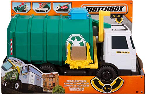 Matchbox Garbage Truck 15" Large Scale, Sound FX Matchbox