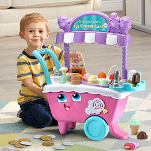 LeapFrog Scoop and Learn Ice Cream Cart Deluxe (Frustration Free Packaging) , Pink
