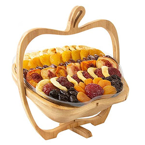 Oh! Nuts Dried Fruit Gift Basket | Healthy No Sugar Added Huge Assortment of Dried Fruit Gourmet Holiday Gift | Food Snack Set Ideas for Hanukkah, Thanksgiving, Christmas, Sympathy, Birthday Gift