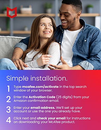 McAfee Total Protection 2022 Amazon Exclusive| 3 Device | Antivirus Internet Security Software | VPN, Password Manager, Dark Web Monitoring | 1 Year Subscription PLUS 3 MONTHS FREE| Download Code