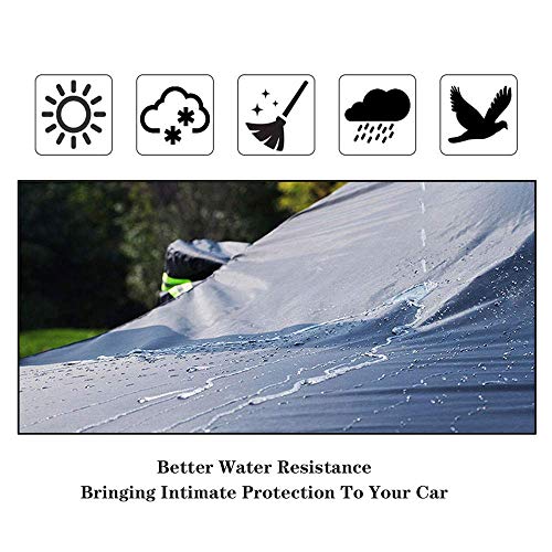 Whitejianpeak Car Cover Compatible with Mercedes-Benz GLE(2015-2021) ML(2006-2015) G(2019-2021)/AMG GLE ML G, Waterproof Automobiles Full Covers Outdoor Indoor All Weather Car Tarp with Storage Bag