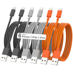 [Apple MFi Certified] 6Pack(3/3/6/6/6/10 FT) Original iPhone Charger Fast Charging Lightning Cable iPhone Charger Cord Compatible with iPhone 14/13/12/11 Pro Max/XS MAX/XR/XS/X/8/7 Plus iPad AirPods
