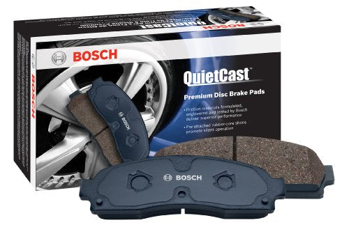 Bosch BC1406 QuietCast Premium Ceramic Disc Brake Pad Set For Mercedes-Benz: 2013-15 GLK250, 2010-15 GLK350; Front