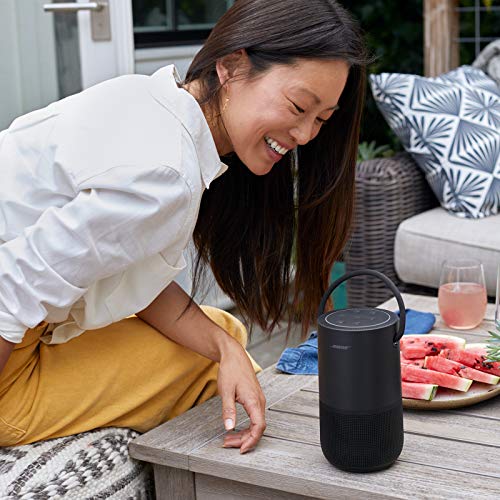 Bose Portable Smart Speaker — with Alexa Voice Control Built-In, Black