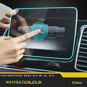 BOOBOOBM for Mercedes Benz GLE ML GL GLS,Car Navigation Screen Monitor Protective Film Cover Trim Sticker Interior Accessories