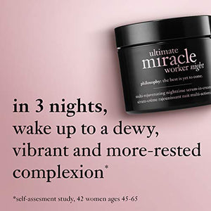 philosophy ultimate miracle worker - night moisturizer, 2 oz