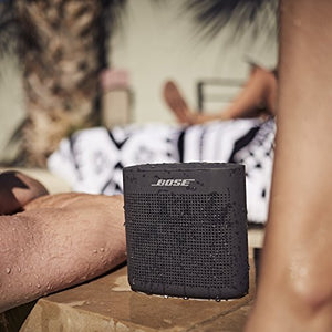 Bose SoundLink Color II: Portable Bluetooth, Wireless Speaker with Microphone- Soft Black