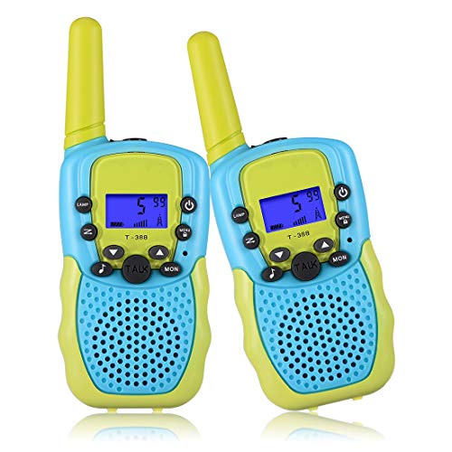 Selieve Toys for 3-12 Year Old Boys, Walkie Talkies for Kids 22 Channels 2 Way Radio Toy with Backlit LCD Flashlight, 3 Miles Range for Outside, Camping, Hiking
