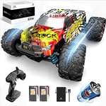 DEERC RC Cars 9310 High Speed Remote Control Car for Adults Kids 30+MPH, 1:18 Scales 4WD Off Road RC Monster Truck,Fast 2.4GHz All Terrains Toy Trucks Gifts for Boys,2 Batteries for 40Min Play