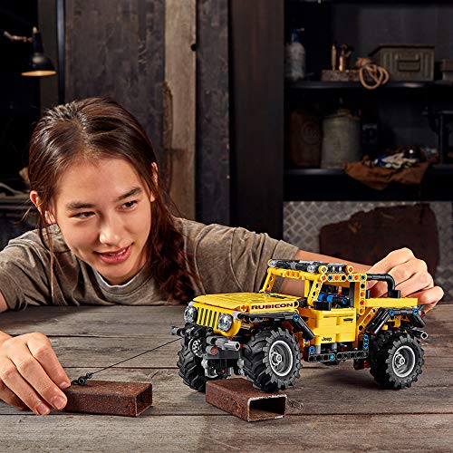 LEGO Technic Jeep Wrangler 42122 Building Toy Set for Kids, Boys, and Girls Ages 9+ (665 Pieces)