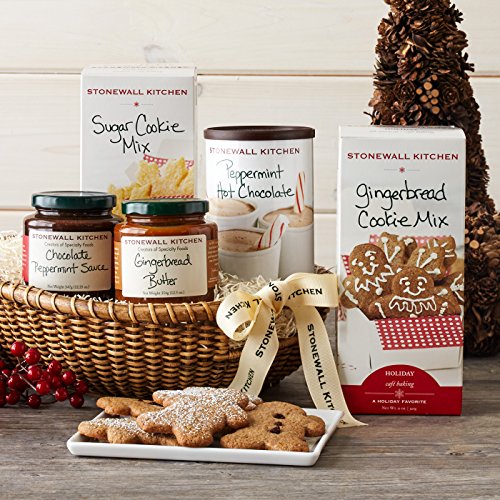 Stonewall Kitchen Home for the Holidays Gift (5 Piece Gift Basket)