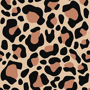 Frankie & Johnny Women's Non-Hooded Fleece Non-Footed Onesie Loungewear Pajamas, Cheetah, Medium