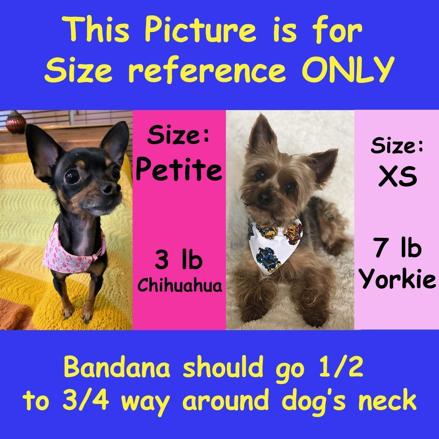San Fran Pet No-Tie Dog Bandana Slips onto the Collar