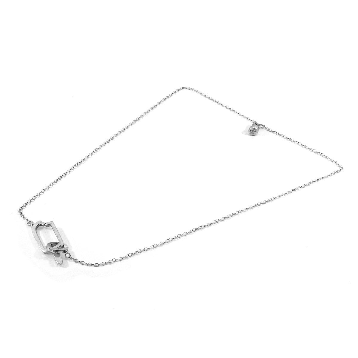 Ice Lolly Link Paradise Silver Necklace Pendant